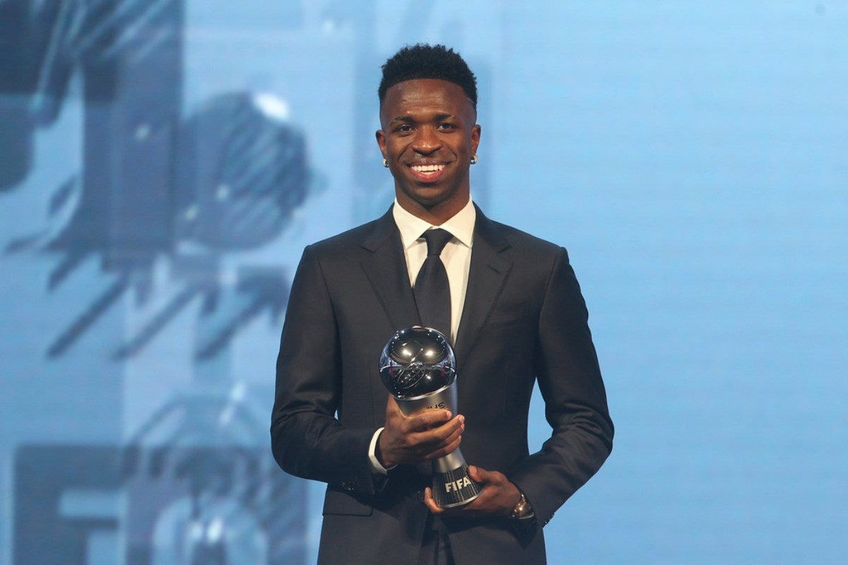 Vinicius en los FIFA Football Awards