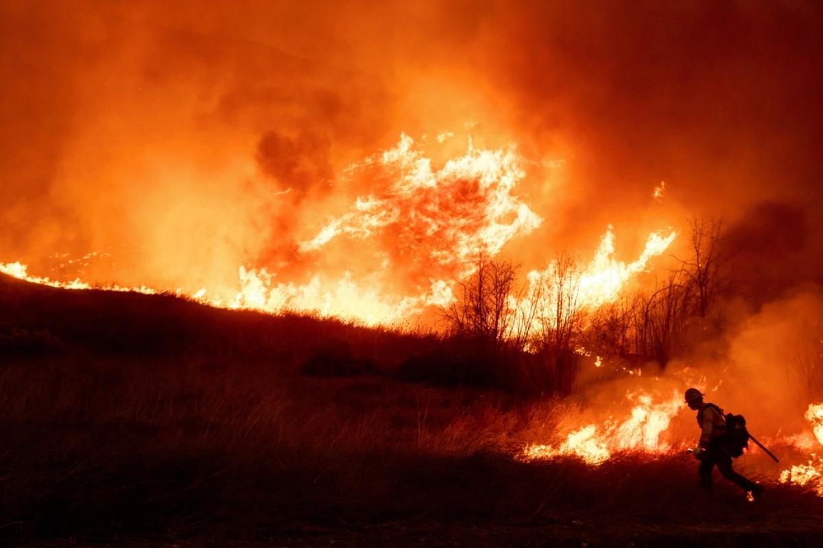 Incendios forestales en Los Angeles 