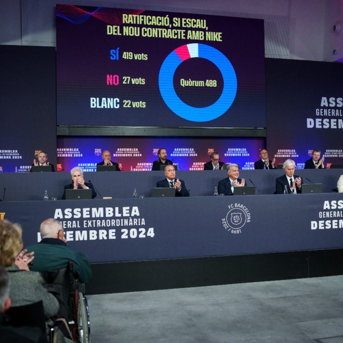 X: @FCBarcelona_es I La Asamblea del Barca