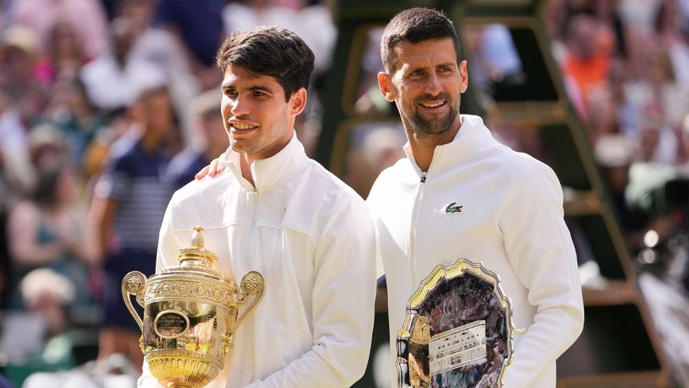 Djokovic y Alcaraz en Wimbledon | AP