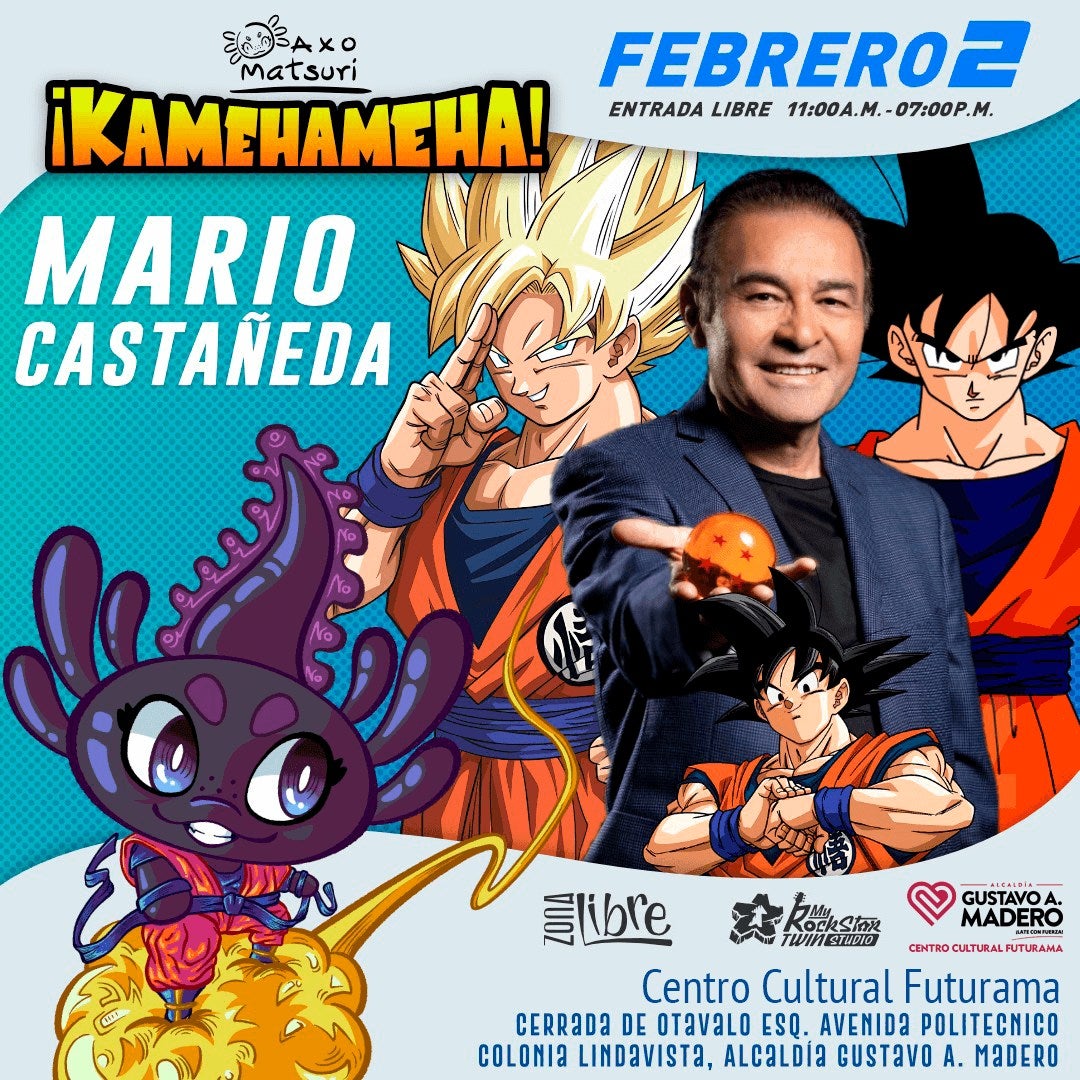 Mario Castañeda es de los actores de doblaje más reconocidos / IG: @axomatsuri