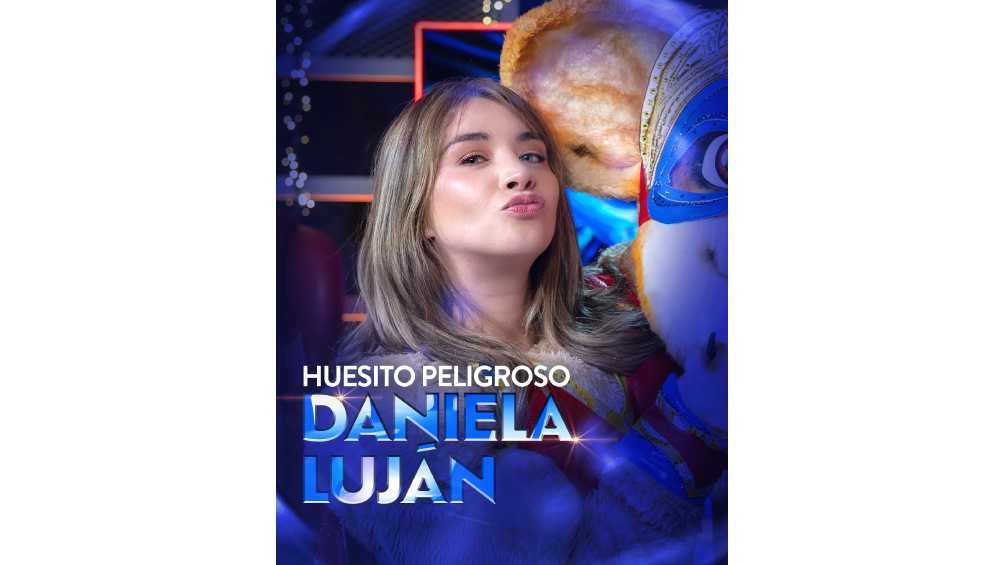 Daniela Luján se quedó con el tercer lugar del programa. /X: @eslamascara 