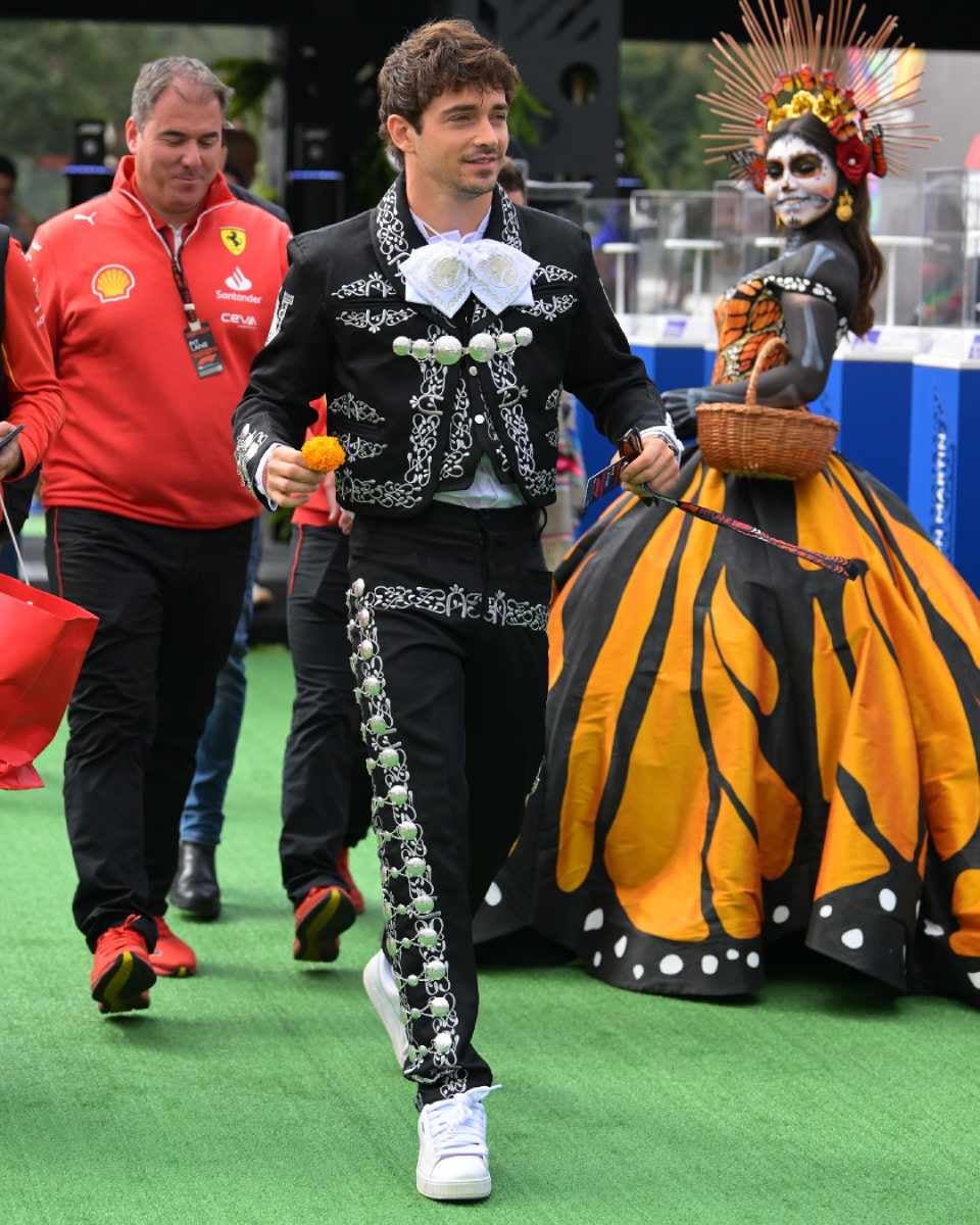 Leclerc en el Gran Premio de México 2024 | X: @mexicogp