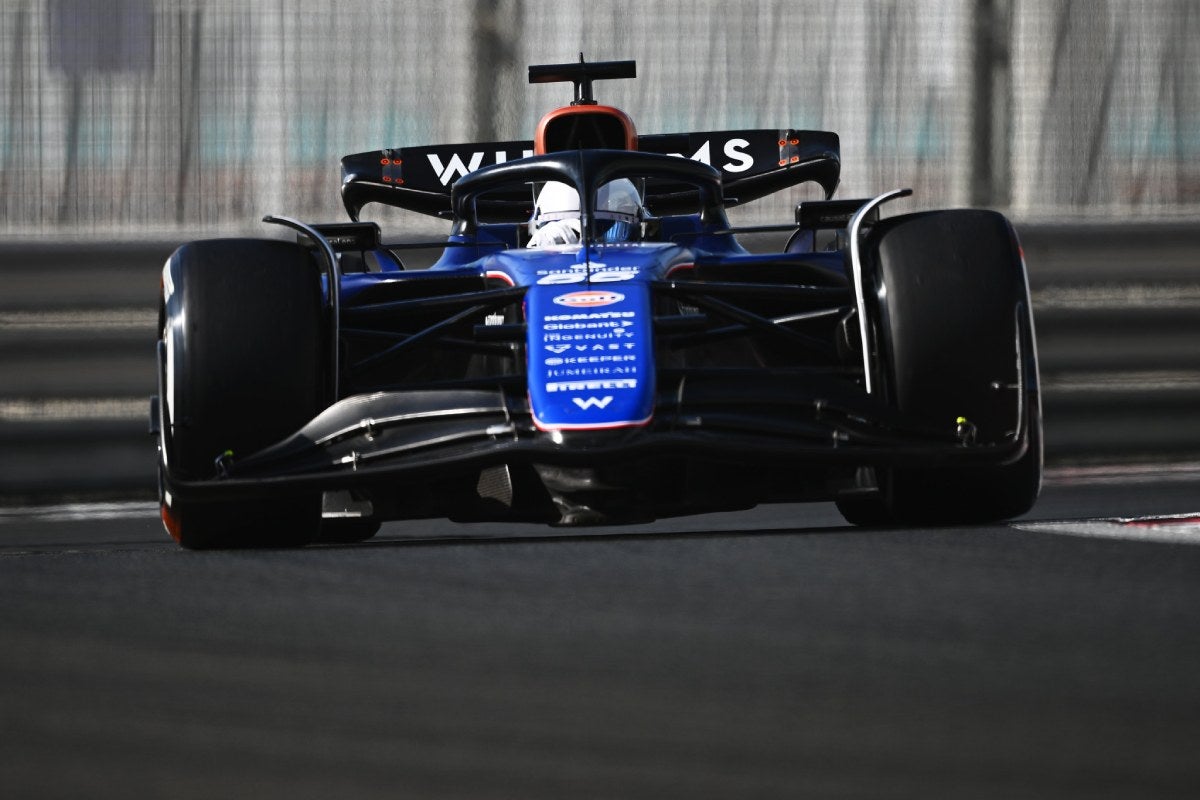 Sainz en tests de postemporada con Williams 