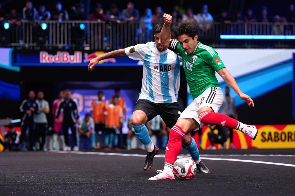 México ante Argentina en la Kings World Cup Nations