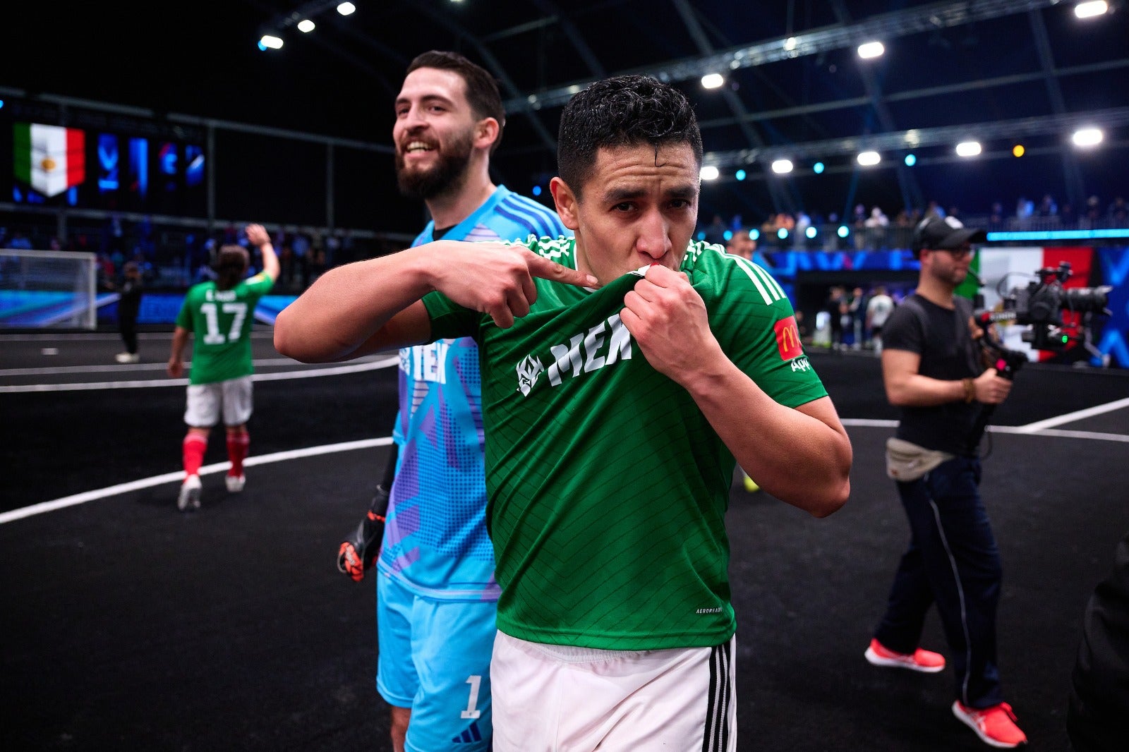 México celebra la victoria | Kings World Cup Nations