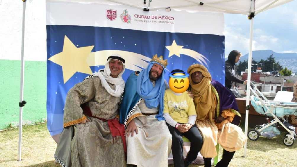 Los Reyes Magos siguen regalando sonrisas en la CDMX/Facebook: Alcaldía Magdalena Contreras 