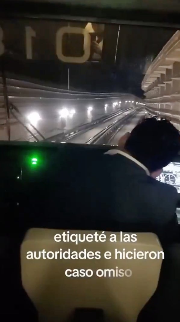 El conductor del Metro se quedaba dormido por lapsos / Redes Sociales