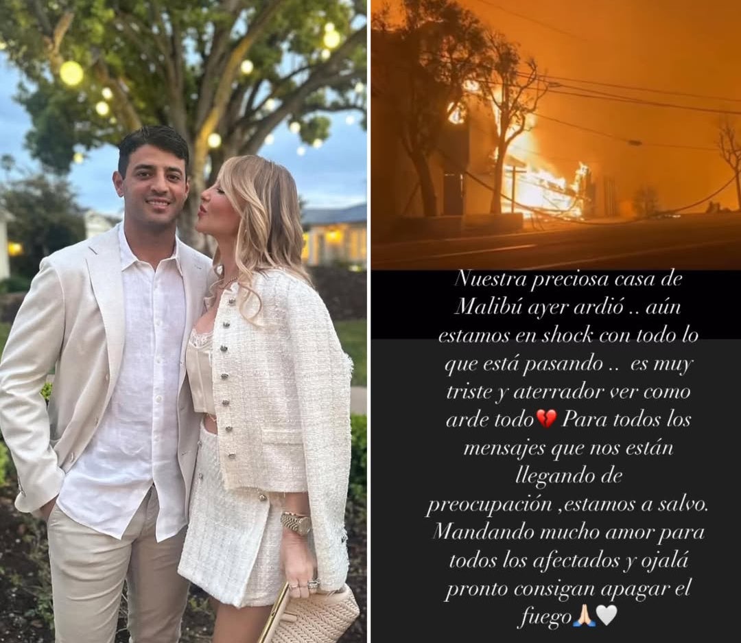 La esposa de Carlos Vela contó que su casa se vio afectada / Especial