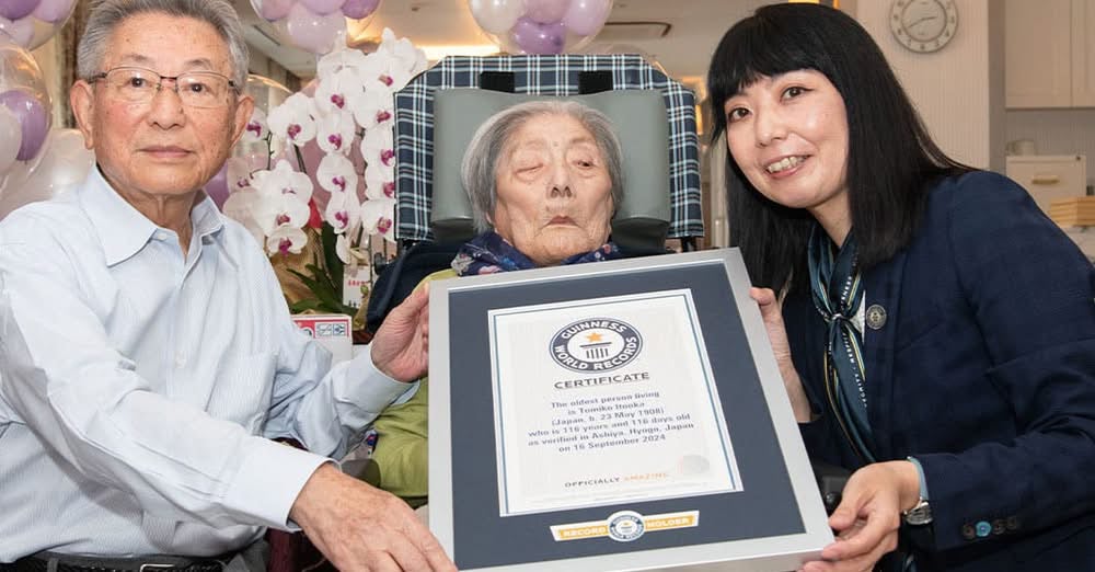 Guinness World Records la reconoció el año pasado como la mujer con más años / Rede Sociales