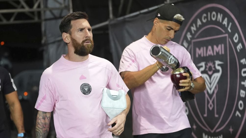 Suárez y Messi en Miami | AP