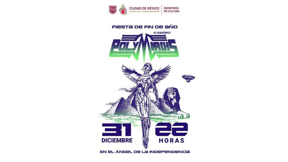 Su concierto iniciará a las 10:00 PM al pie del Ángel de la Independencia/IG: @polymarchs_oficial