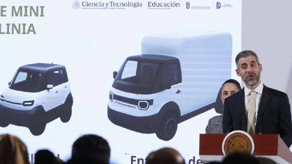 Se diseñarán tres tipos de mini vehículos: para movilidad personal, para movilidad en barrios y para entregas de última milla.| Gobierno de México 