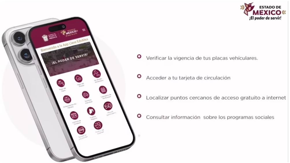 Llave Edomex es una aplicación móvil diseñada para optimizar la interacción de los ciudadanos del Estado de México. | EDOMEX 