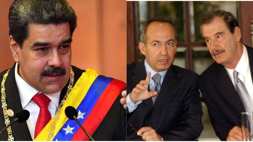 Los exmandatarios fueron declarados personas "no gratas" en Venezuela. 