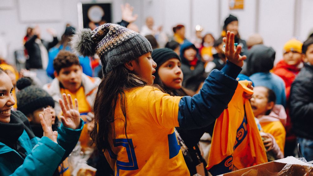 80 niñas y niños convivieron con los jugadores de Tigres | CORTESÍA TIGRES