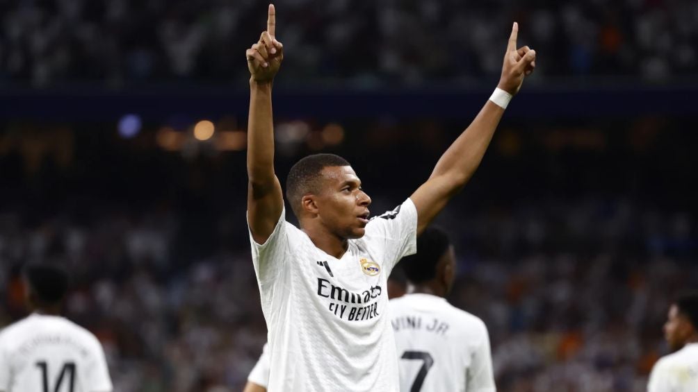 Mbappé con el Real Madrid | AP