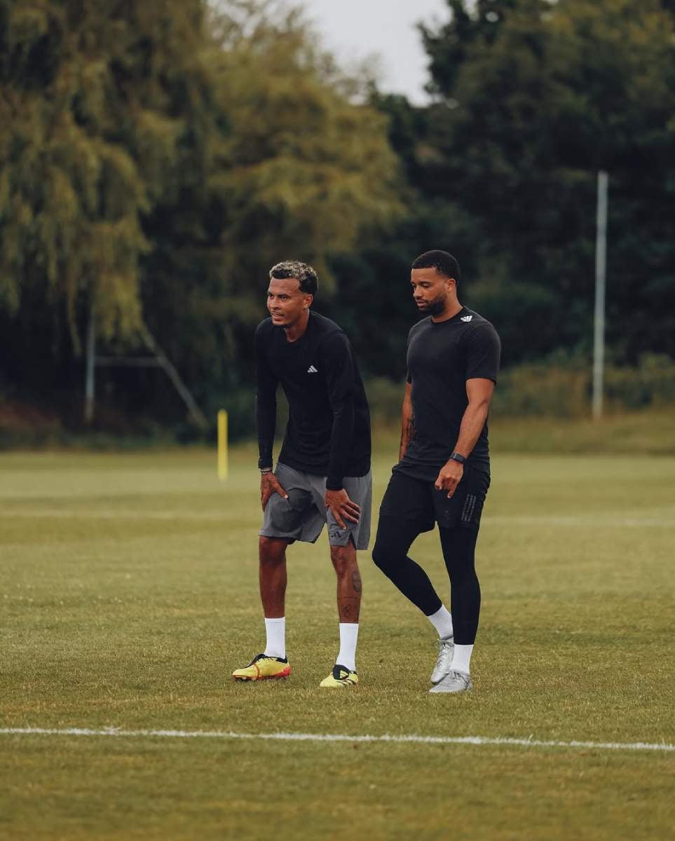 Dele Alli en entrenamientos 