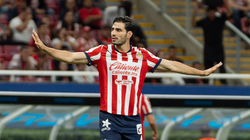 Briseño en un juego de Chivas