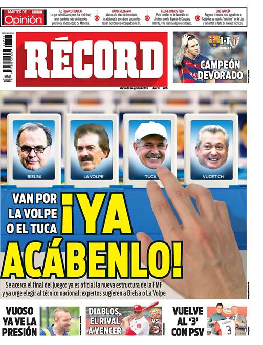 Portada 18 Agosto 2015