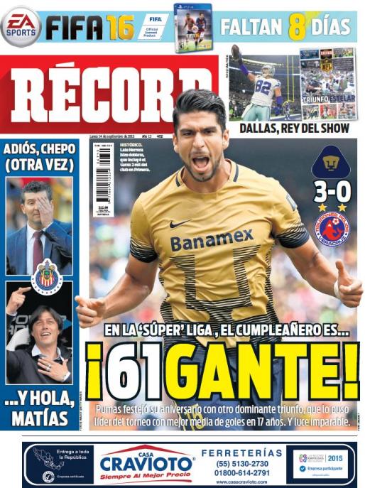 Portada 14 Septiembre 2015