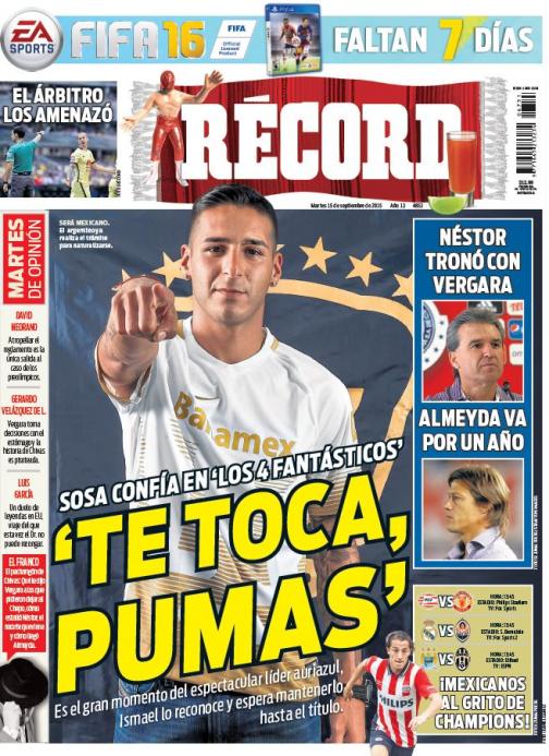 Portada 15 Septiembre 2015