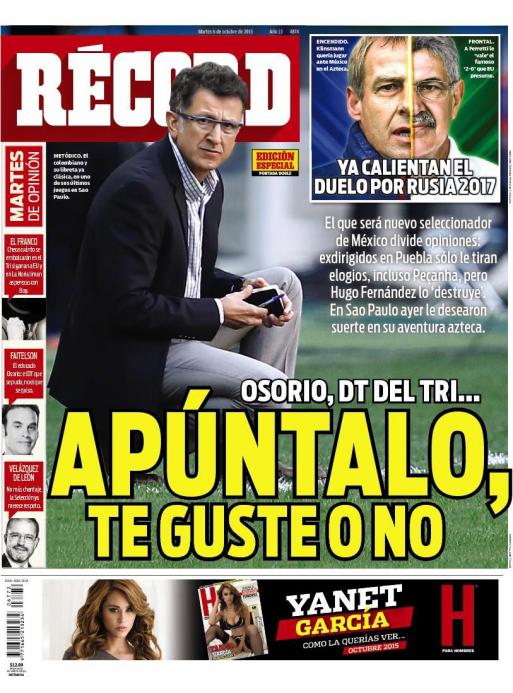 Portada 06 Octubre 2015