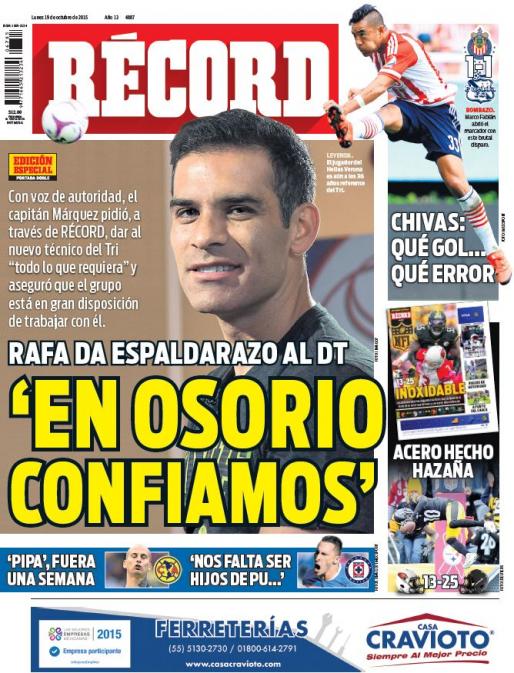 Portada 19 Octubre 2015