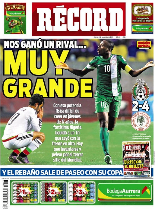 Portada 06 Noviembre 2015