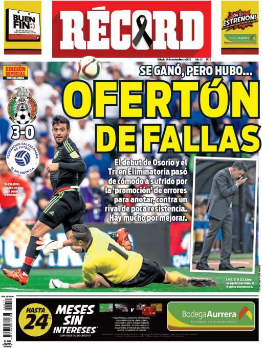 Portada 14 Noviembre 2015