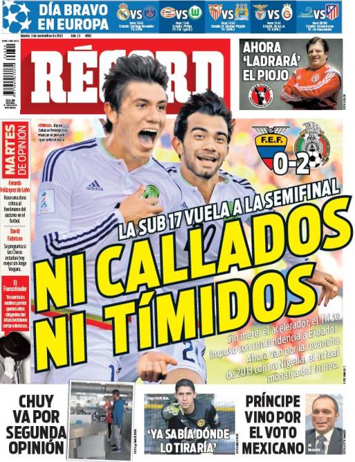 Portada 03 Noviembre 2015