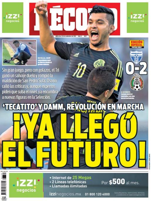 Portada 18 Noviembre 2015