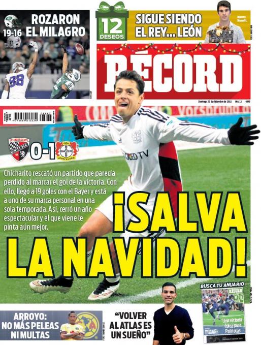 Portada 20 Diciembre 2015