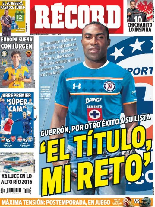 Portada 26 Diciembre 2015