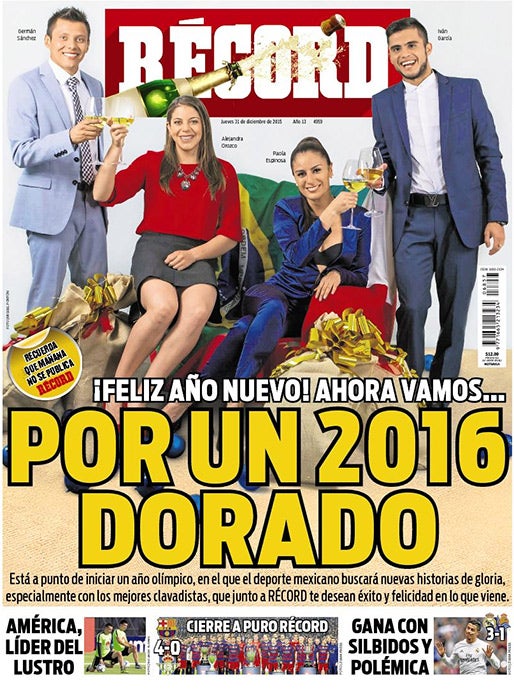 Portada 31 Diciembre 2015