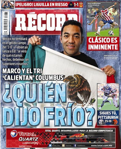 Portada 07 Noviembre 2016