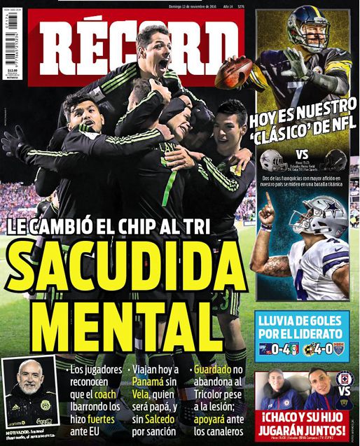 Portada 13 Noviembre 2016