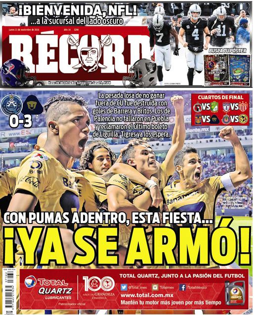 Portada 21 Noviembre 2016