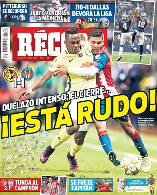 Portada 25 Noviembre 2016