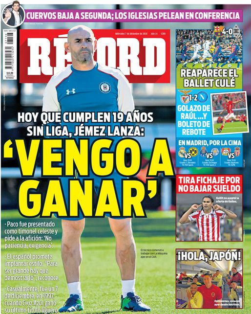 Portada 07 Diciembre 2016