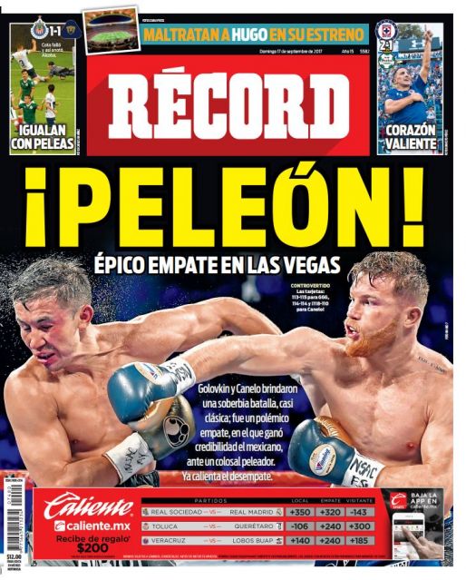 Portada 17 Septiembre 2017