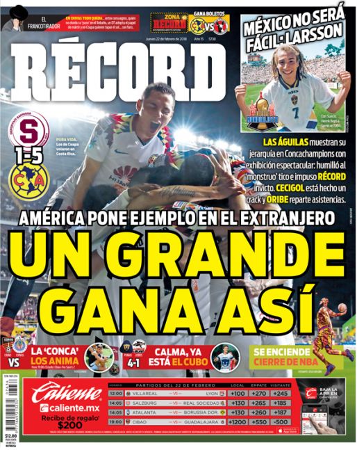 Portada 22 Febrero 2018