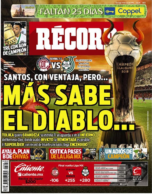 Portada 20 Mayo 2018