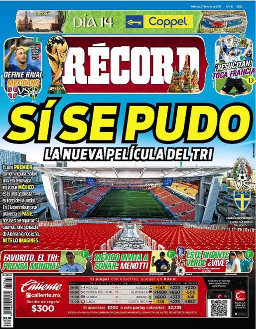 Portada 27 Junio 2018