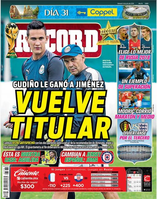 Portada 14 Julio 2018