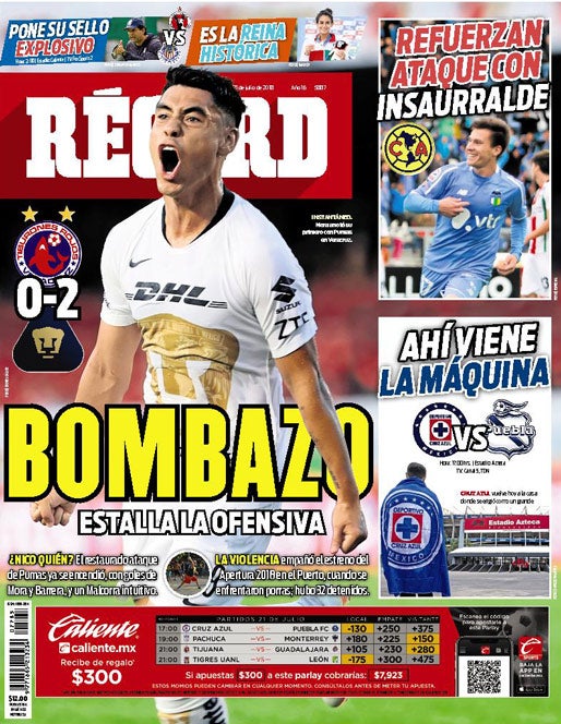 Portada 21 Julio 2018