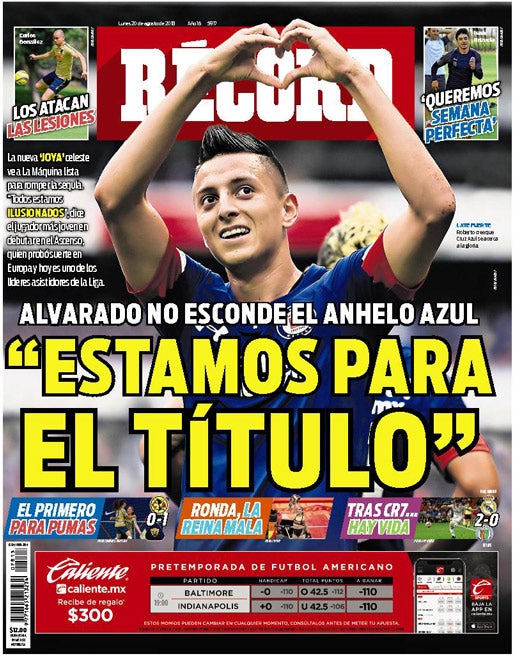 Portada 20 Agosto 2018