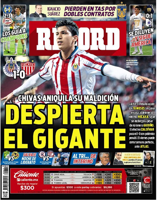 Portada 22 Agosto 2018