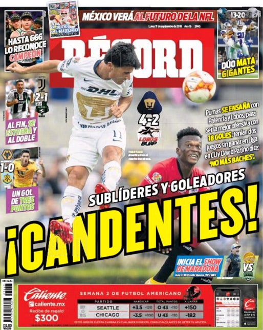 Portada 17 Septiembre 2018