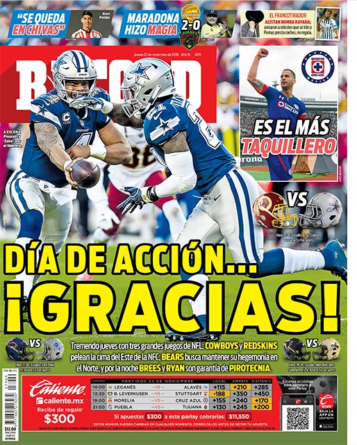 Portada 22 Noviembre 2018